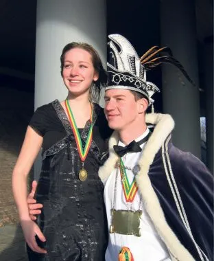 Jop Wilms I en Astrid Wulms, prinsenpaar 2007