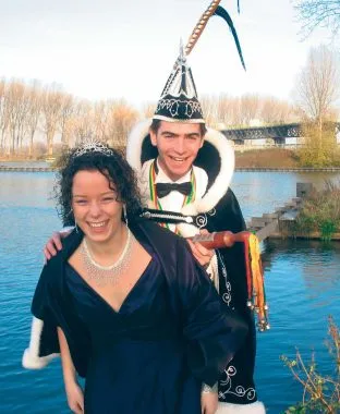 Frank Maessen I en Kay Bours, prinsenpaar 2008