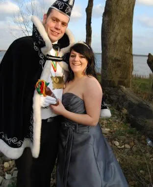 Martijn Bours I en Nicky Joosten, prinsenpaar 2010
