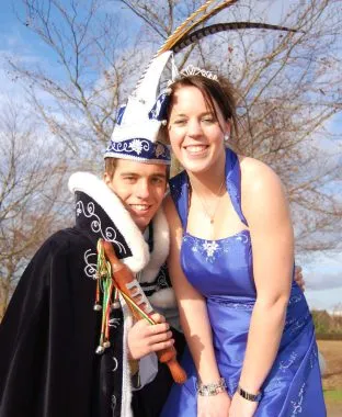 Martijn Birk II en Yvette Leijendeckers, prinsenpaar 2011