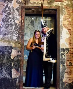 Bart Creemers I en Lotte Verhoeven, prinsenpaar 2018